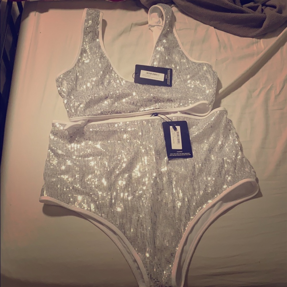 Sequin bikini PLT JUST BOTTOMS
